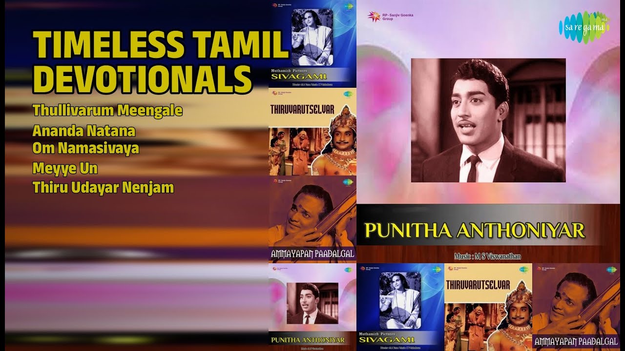 அருள்மிகு பக்தி பாடல்கள் | T.M. Soundararajan Songs | Thullivarum Meengale | Ananda Natana