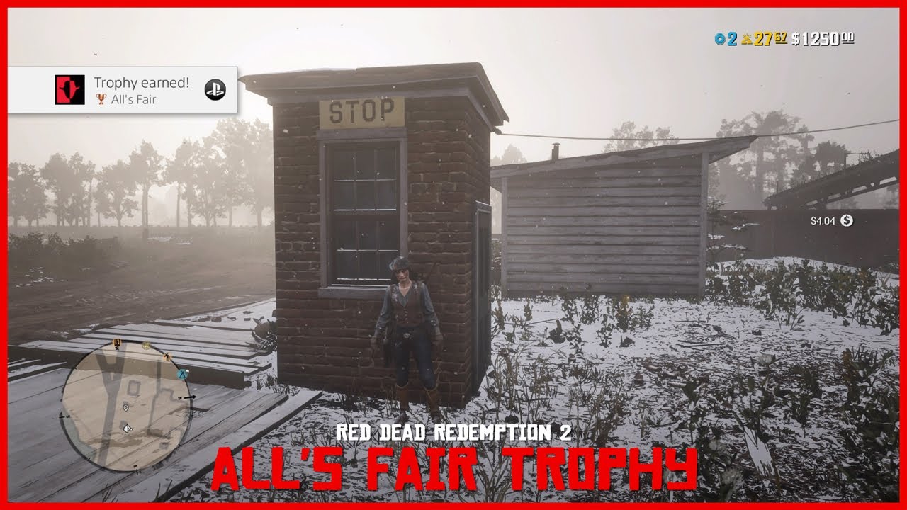 RED DEAD REDEMPTION 2 - ALL'S FAIR TROPHY