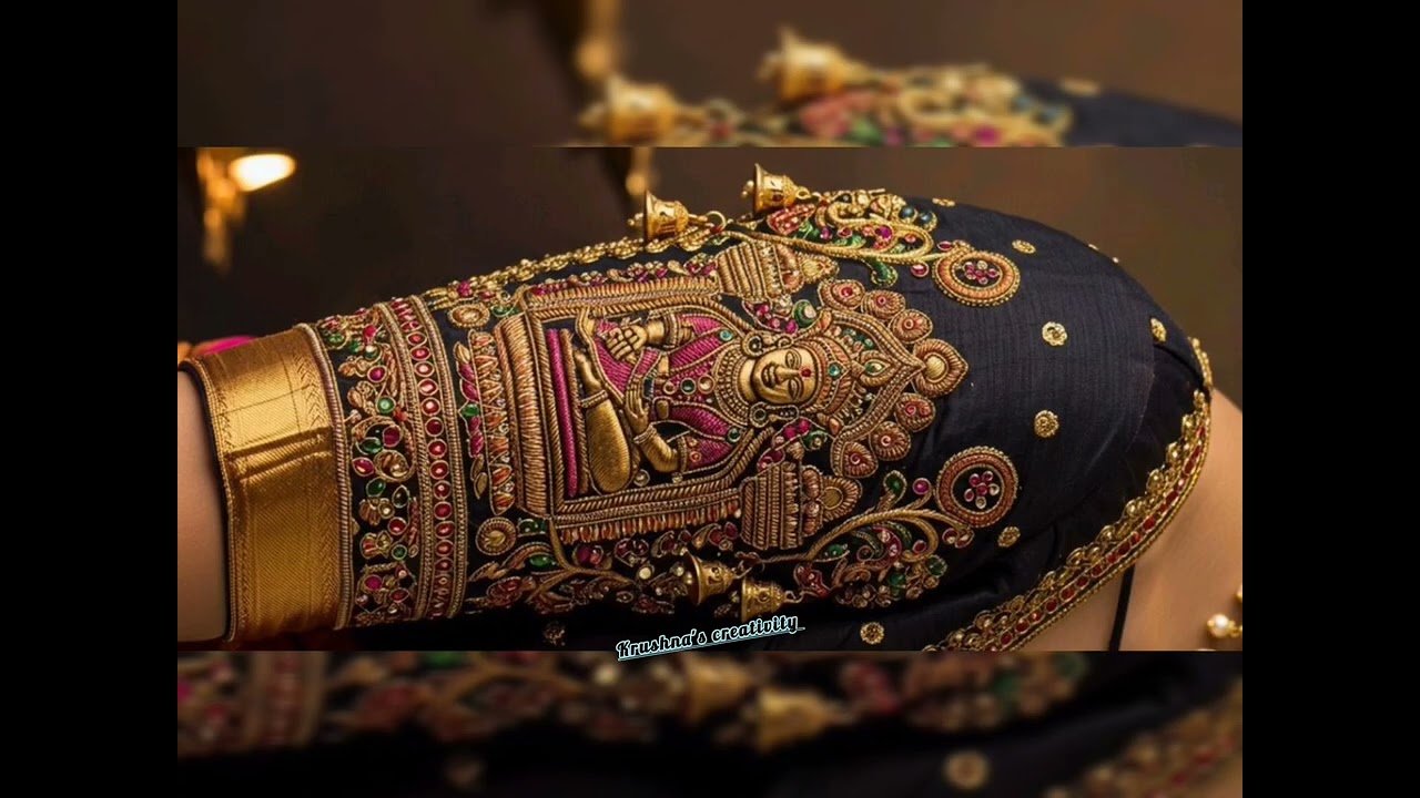 Bridal Heavy Maggam Work Blouse Designs|/Aari work blouse design #maggam #aariwor