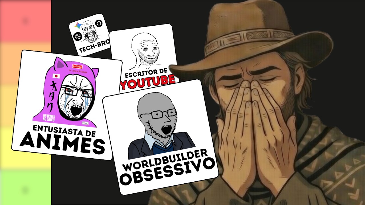 Ranqueando os PIORES tipos de escritor (fiquem longe desse canal)