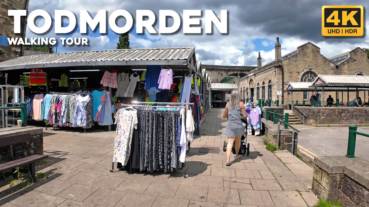 Todmorden | Walking Tour 4K