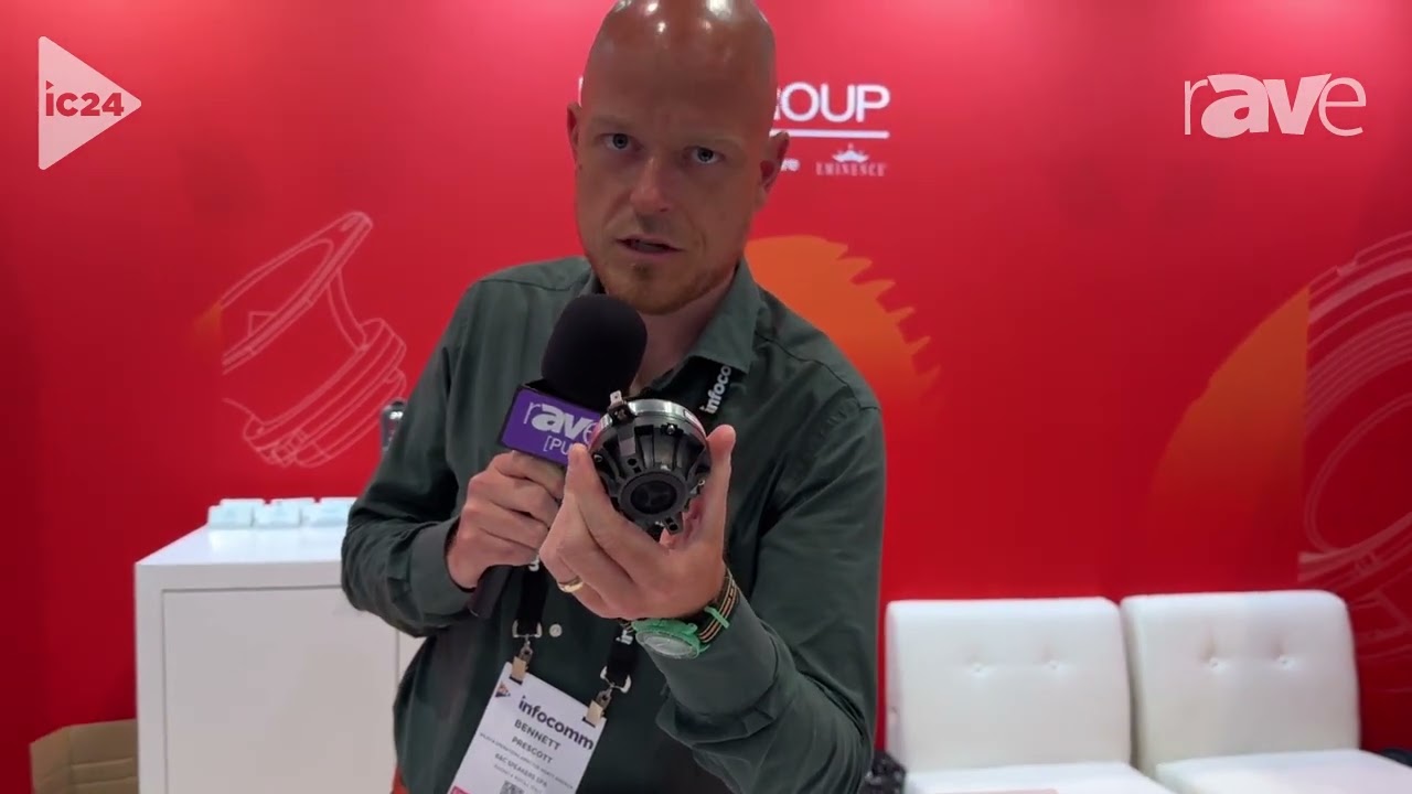 InfoComm 2024: B&C Speakers Showcases DH450 Compression Driver for High Performance in Small Package
