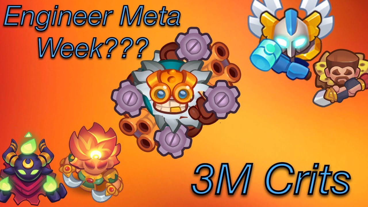 **5 MILLION CRITS W/ Engineer** | Engineer Meta Week? | Tempering The Victors | Rush Royale
