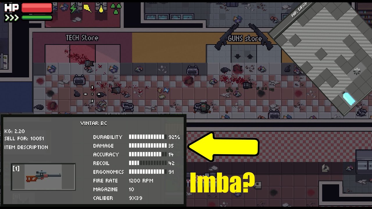 Zero Sievert - VSS + VAL   AirDrop | Kibba | Mall map