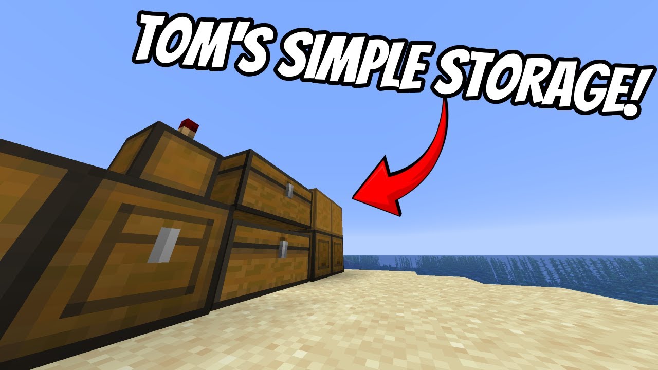 Minecraft: Tom's Simple Storage | Mod Showcase 1.21.1