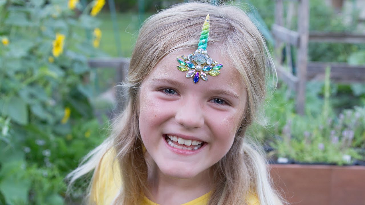 How to make Unicorn Horns 🦄 Face Painting Bling ✨