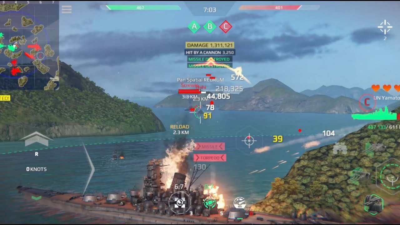 Yamato Unleashed — Millions in Damage! 💥 - Modern Warships Gameplay