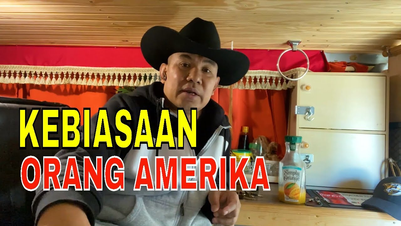 KEBIASAAN ORANG AMERIKA SEHARI HARI