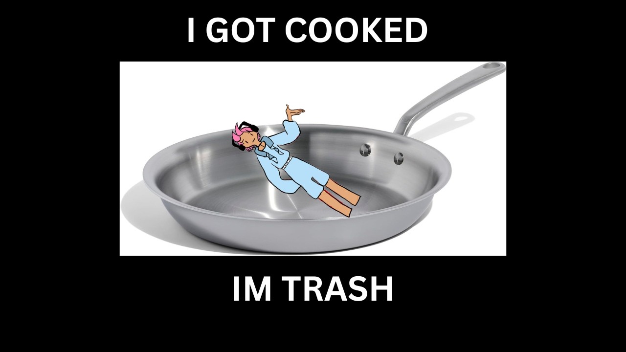 I got absolutely cooked.......