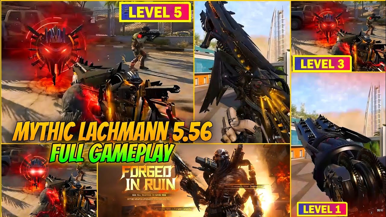 *NEW* Mythic Lachmann 556 inspection+Kill Effect+Recieve Animation | Free Mythic AGR 556 | CODM 2026