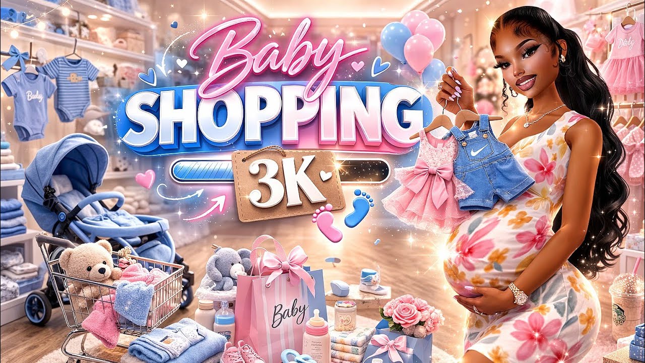 BABY WILL SOON BE HERE🍼| BABY SHOPPING 🌸| IMVU📷