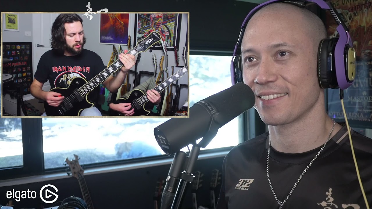 Matt Heafy (Trivium) - 'Like A Sword Over Damocles' Guitar Cover by @curtiswardley