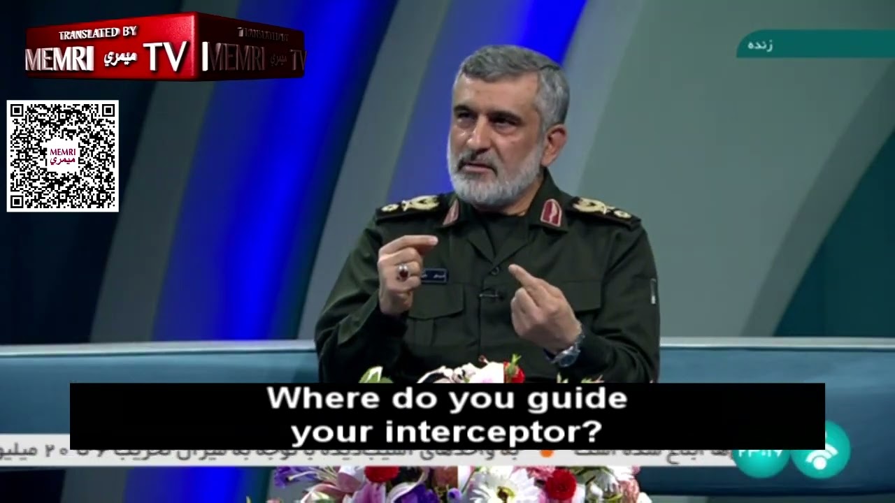 IRGC Aerospace Force Commander Gen. Amir-Ali Hajizadeh Unveils New Hypersonic Missile