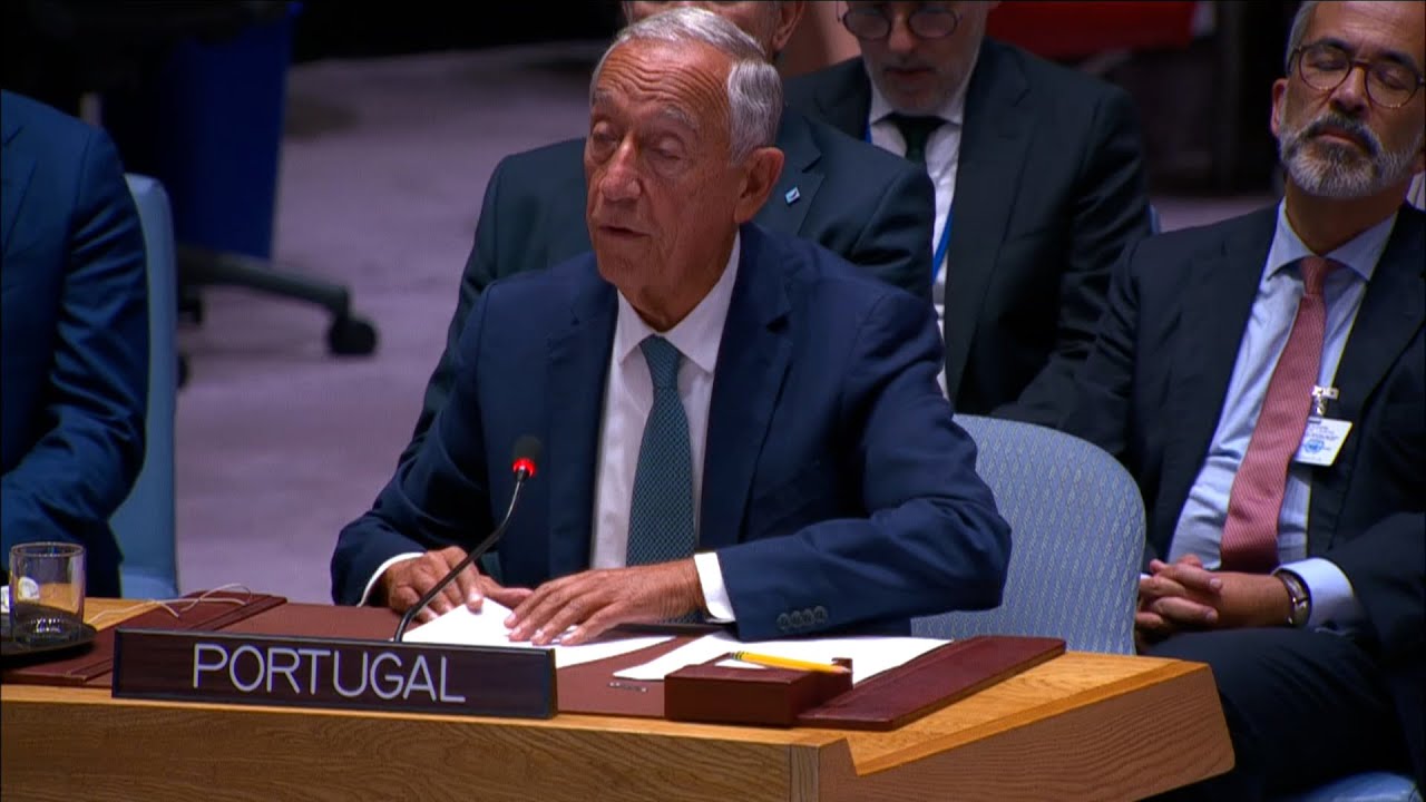 Intervenção do Presidente da República no Conselho de Segurança, subordinada ao tema da IA