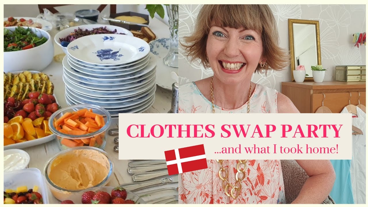 Clothes Swap Party! And what I brought home! Danish hygge with friends
