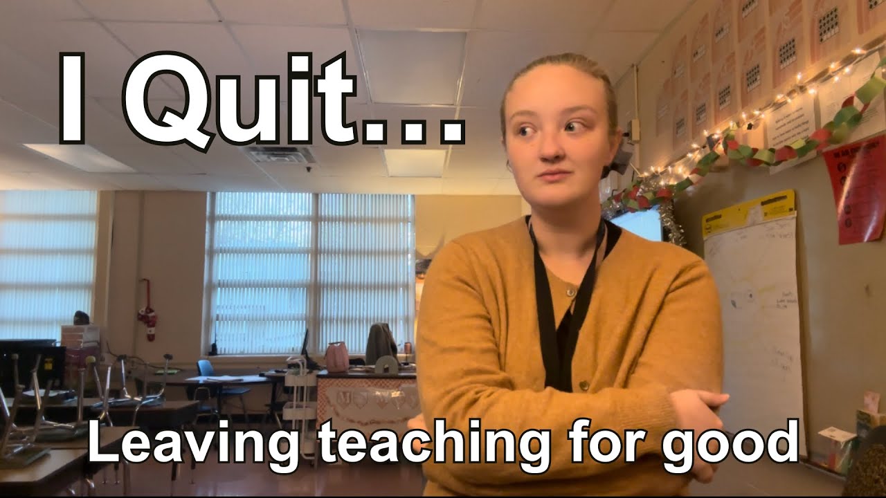 I Quit My Teaching Job Mid Year…