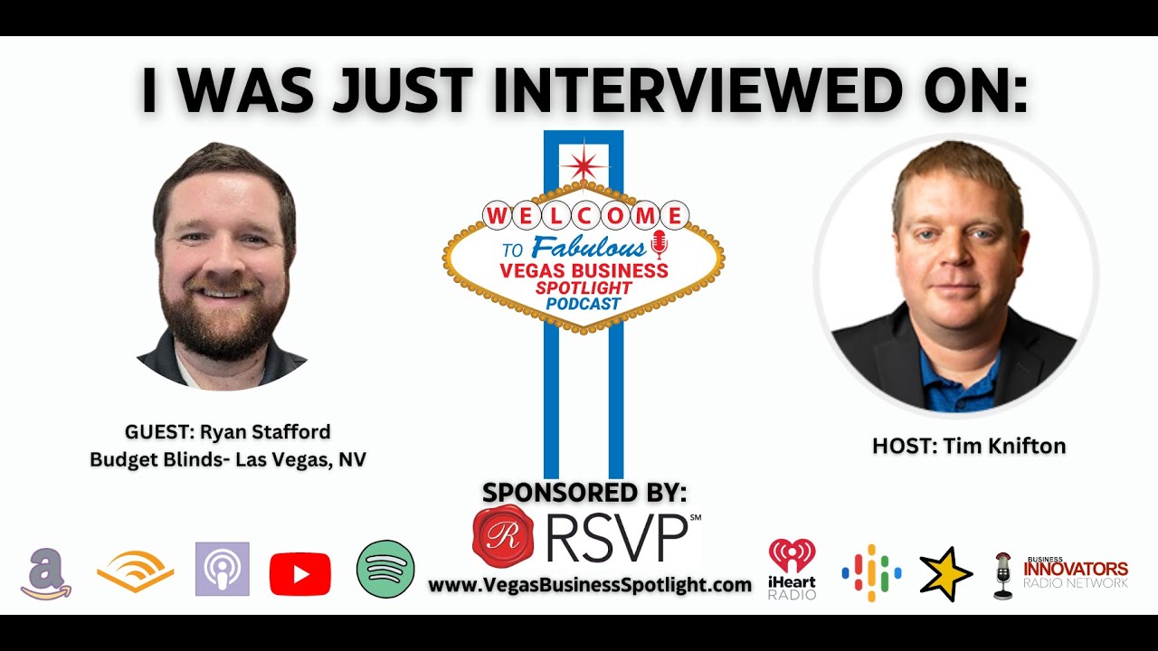 Vegas Business Spotlight - Ryan Stafford - Budget Blinds