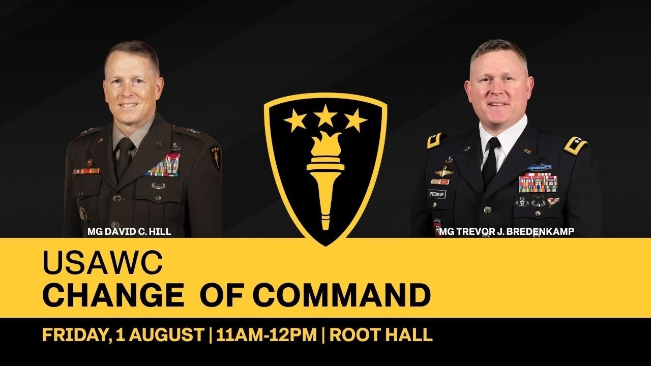 U.S. Army War College Change of Command
