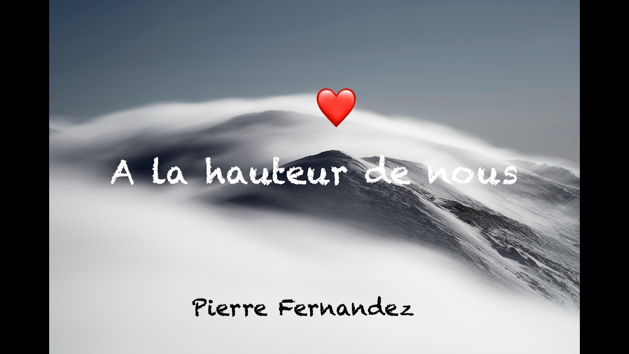 À la hauteur de nous ❤️– Chanson française originale - Voix & guitare - Amour