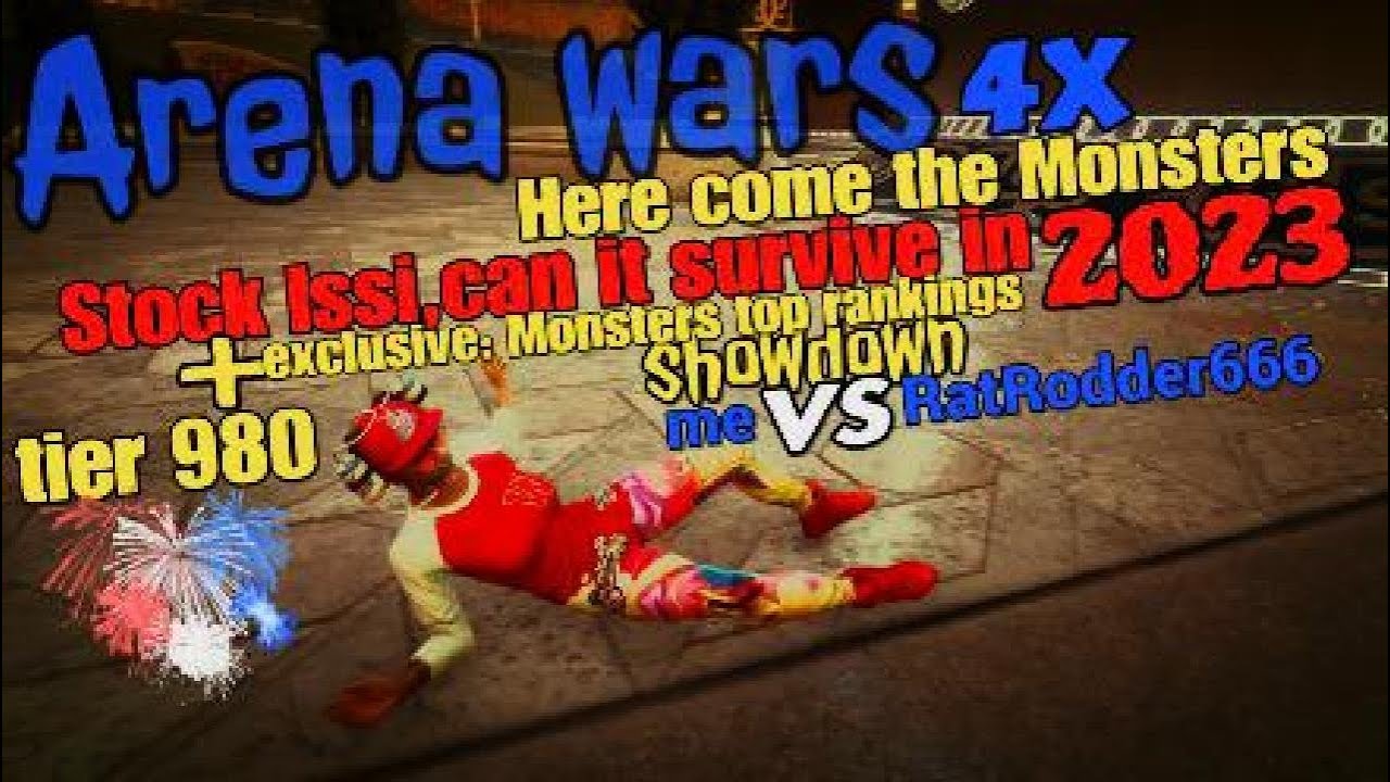 Gta Online Arena wars 4x: Here come the Monsters: stock issi attempt +top ranking showdown 😎🥳🥂