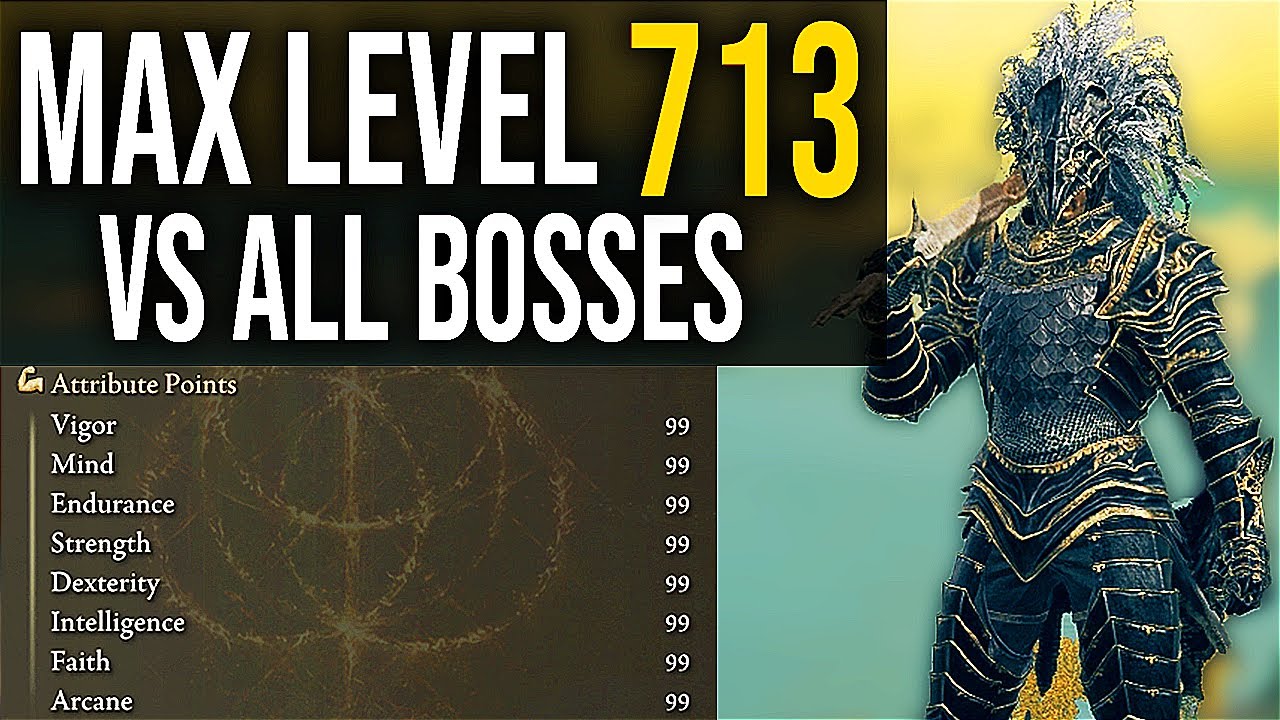 Elden Ring - MAX LEVEL 713 VS ALL 