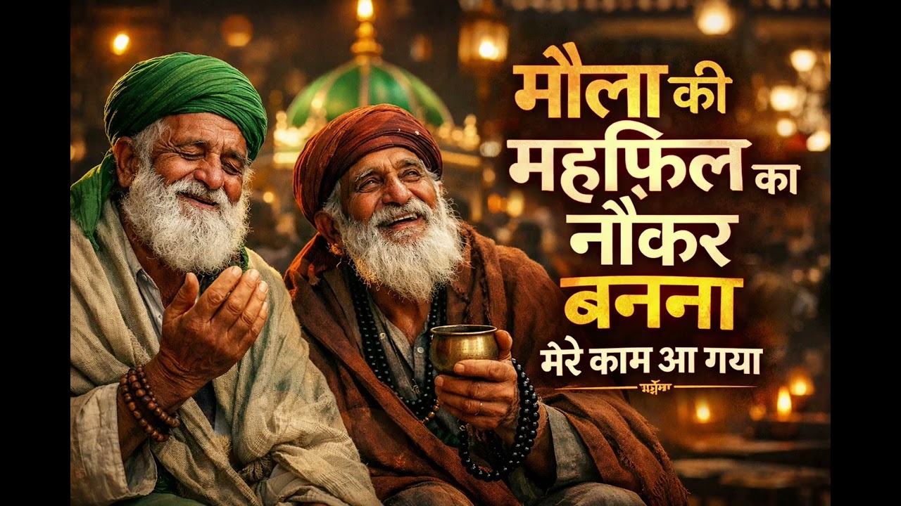 दिल छू लेने वाली सूफ़ियाना क़व्वाली | मौला की महफ़िल का नौकर बनना मेरे काम आ गया 2026