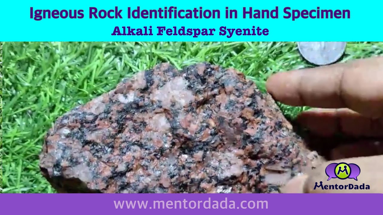 Igneous Rock Identification | Hand Specimen | Alkali Feldspar Syenite | Petrology | Geology