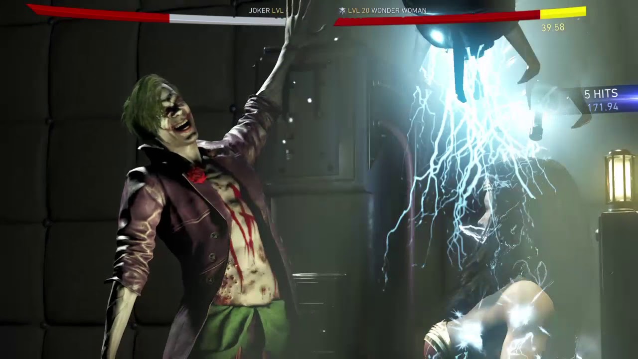 Injustice 2 Joker vs Wonder Woman