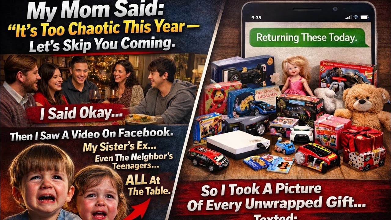 My Mom Said, “It’s Too Chaotic This Year — Let’s Skip You Coming.” I Said Okay. Then I Saw 