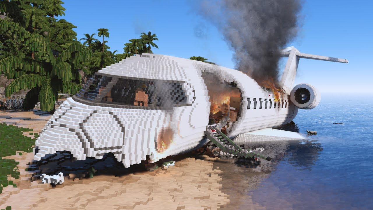 Realistic Airplane Crashes and Shootdowns | Teardown