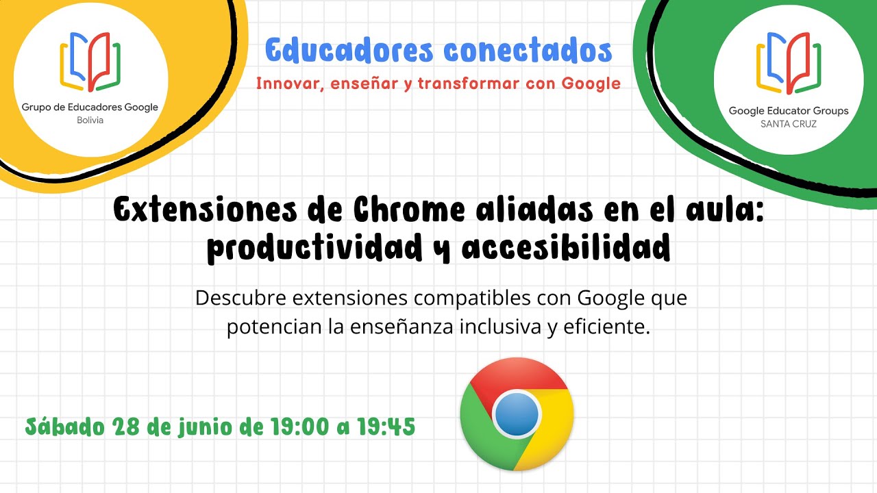 Sesión 8: Extensiones de Chrome aliadas en el aula
