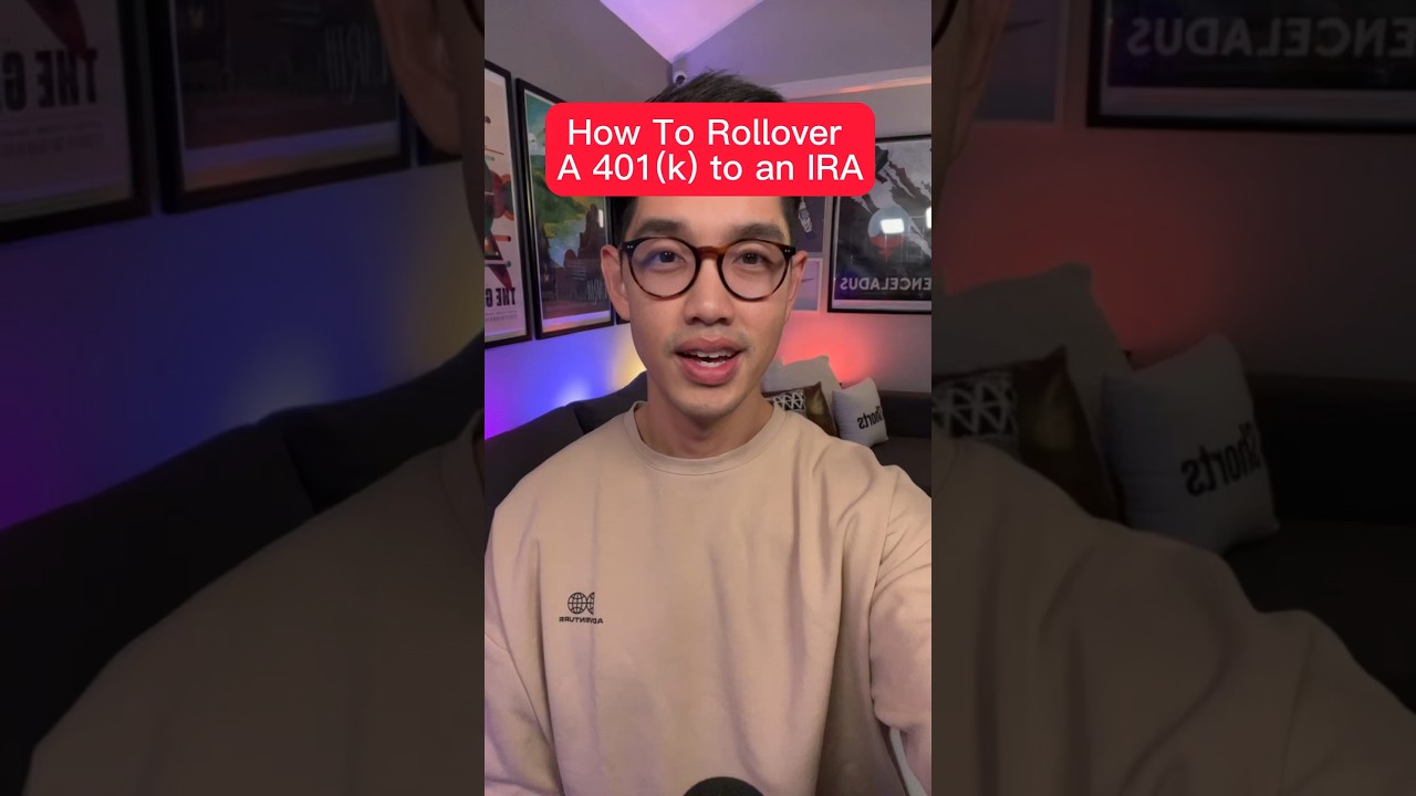 How to Rollover a 401K to an IRA #money #stockmarket #passiveinvesting #millionaire