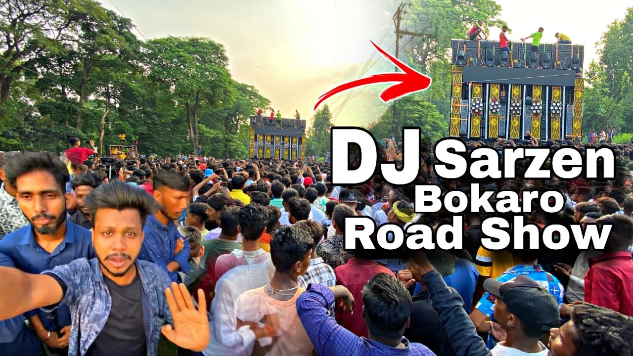 DJ Sarzen Road Show Bokaro 2024