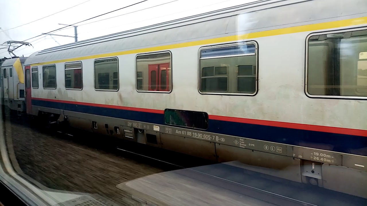 NMBS train race