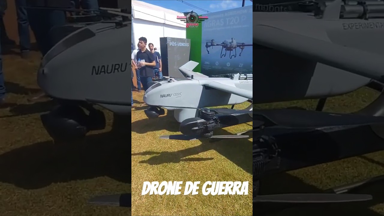 Drone de guerra Brasileiro