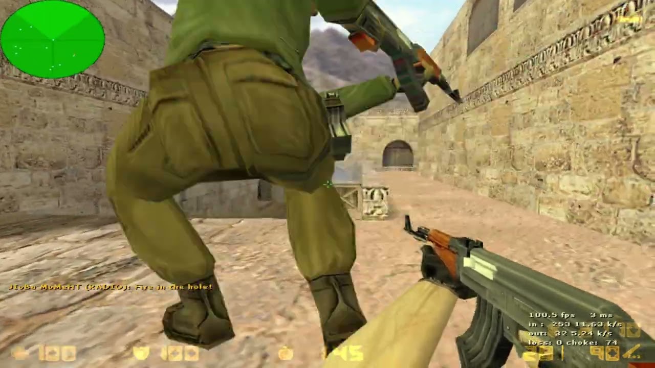 CS 1.6 DE_DUST2   Part4  [ 13х13  заруба мясо :D ]  KZ AKTAU  22.01.2026