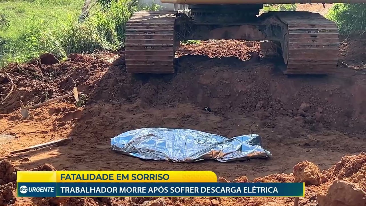 TRABALHADOR MORRE APÓS SOFRER DESCARGA ELÉTRICA EM SORRISO