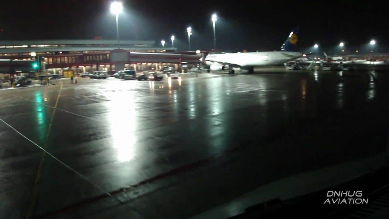 A320 Noseview landing in Berlin HD