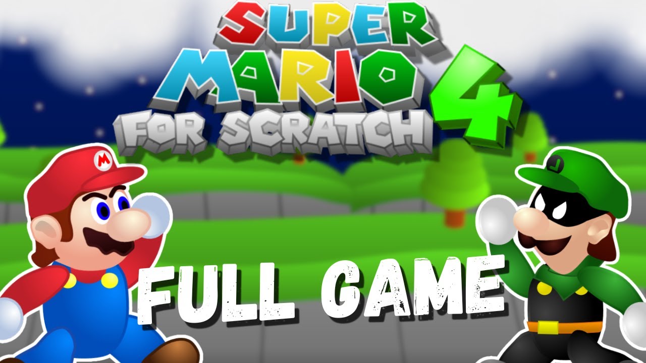 Super Mario For Scratch 4 Full Walkthrough