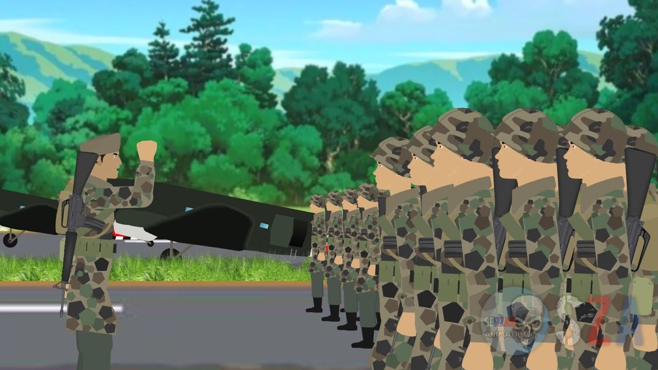 OPERASI SEROJA | Sticknodes Animation | War Animation