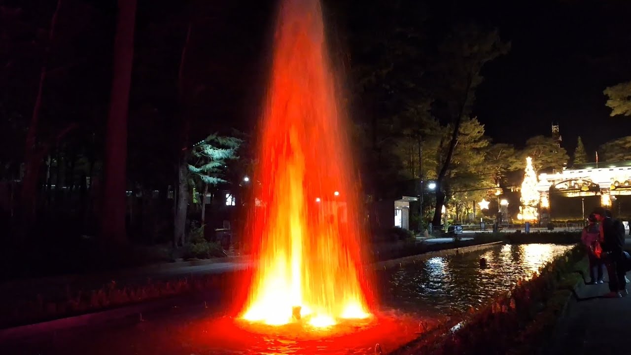 Dancing Water Show in Baguio City, Dinadagsa ng mga Turista
