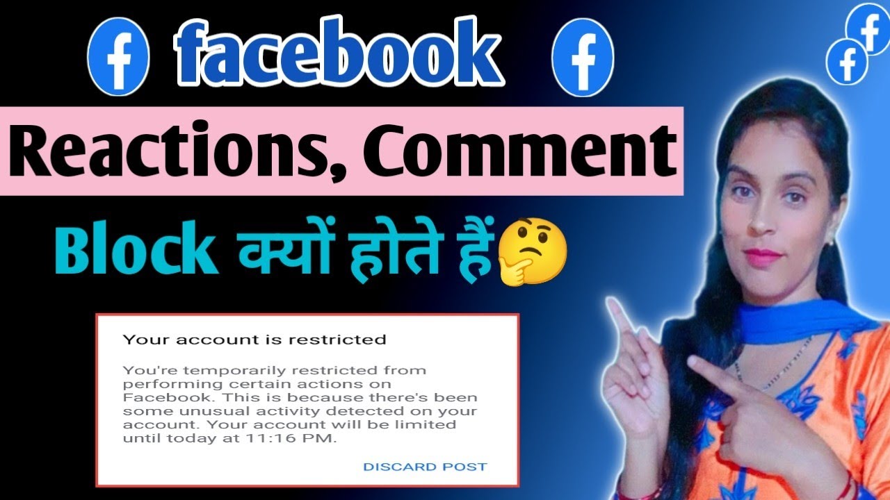 You're temporarily restricted from performing certain actions on facebook | your account is Restrict