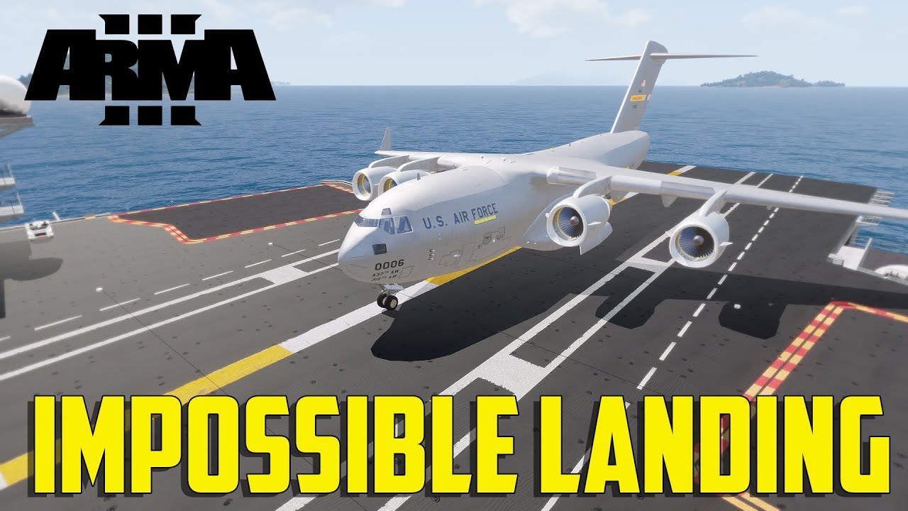 ARMA 3 Carrier Operations - Impossible Landing