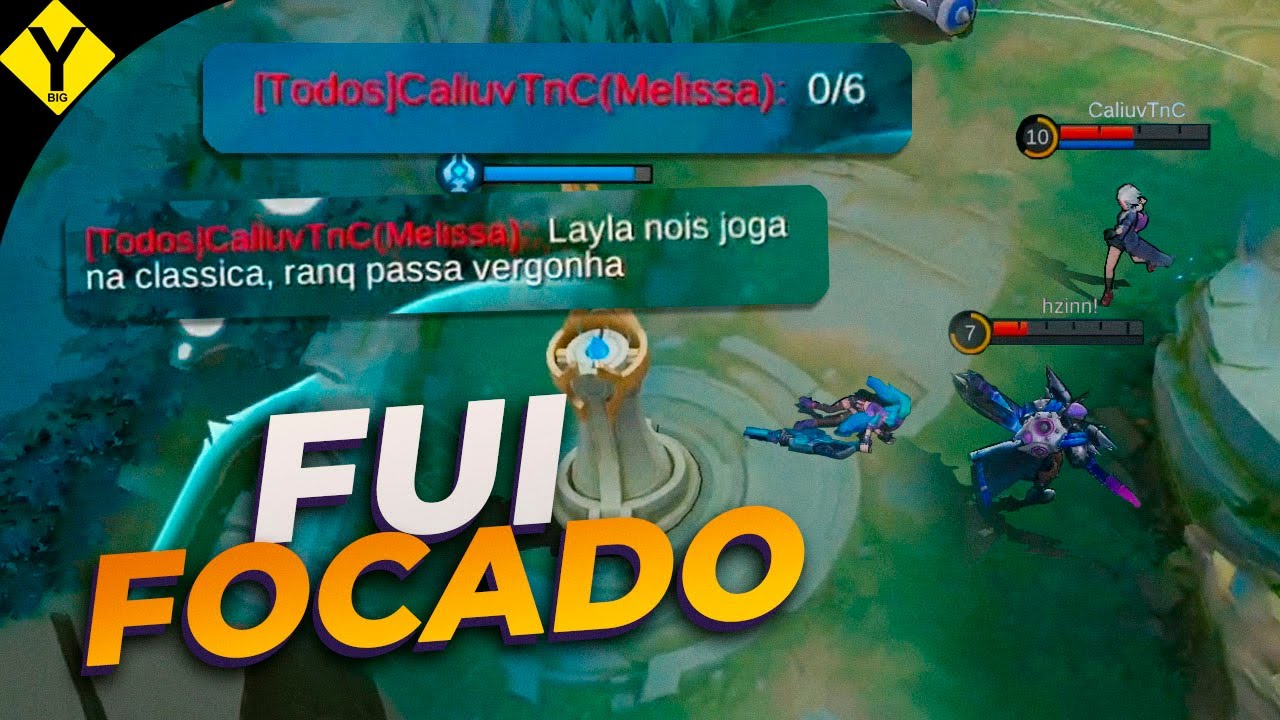 FOCARAM MINHA LAYLA E TENTARAM ME TILTAR - Layla Gameplay | Mobile Legends