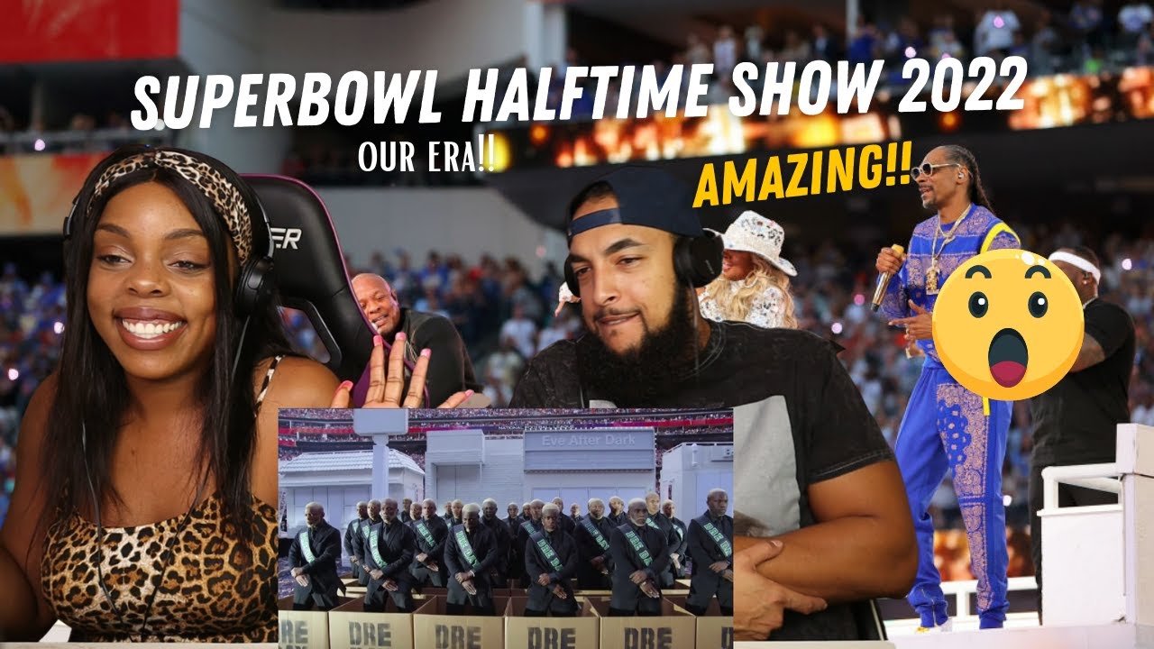 Super Bowl LVI Halftime Show Dr. Dre, Snoop Dogg, Eminem, Mary J. Blige & Kendrick Lamar REACTION