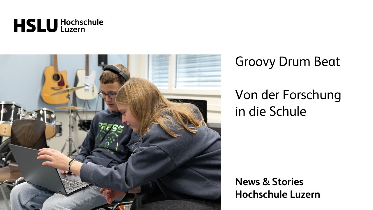 Groovy Drum Beat - Von der Forschung in die Schule