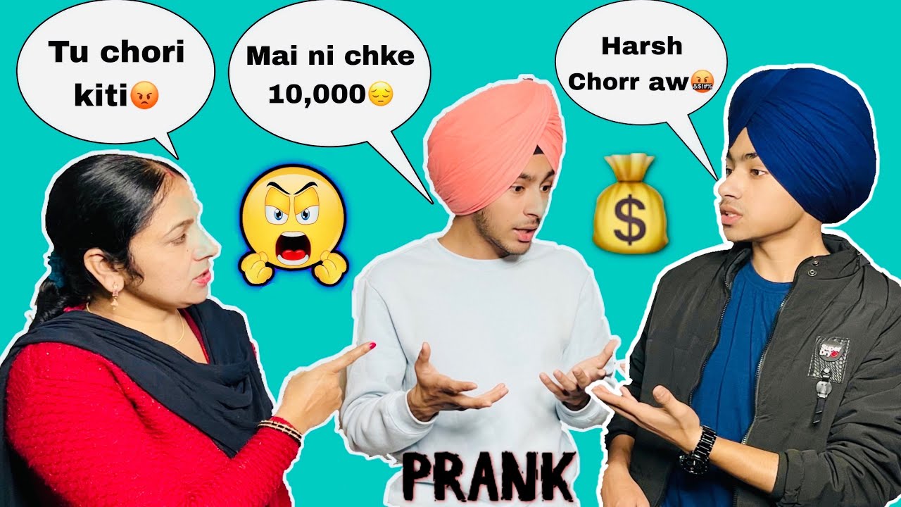 GHAR CH CHORI 😱 PRANK WITH BROTHER \ PRANK GONE WRONG@BeingSardarofficial