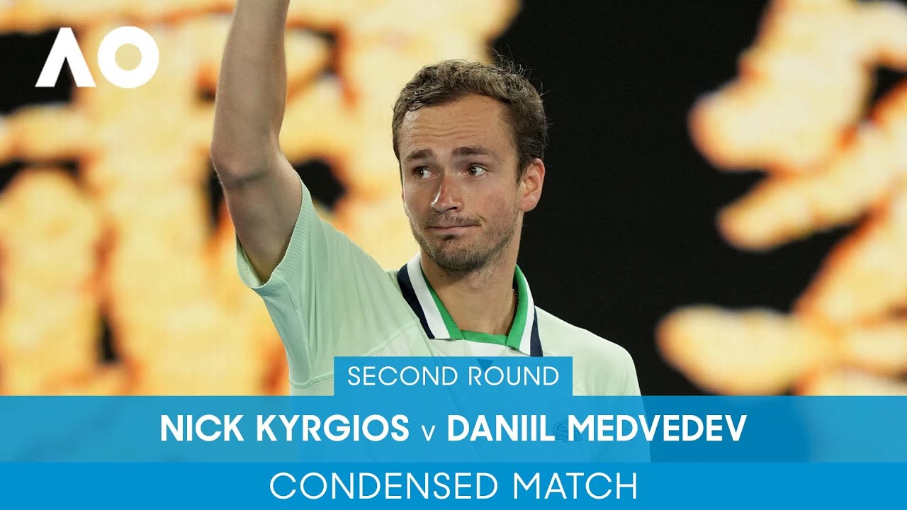 Nick Kyrgios v Daniil Medvedev Condensed Match (2R) | Australian Open 2022