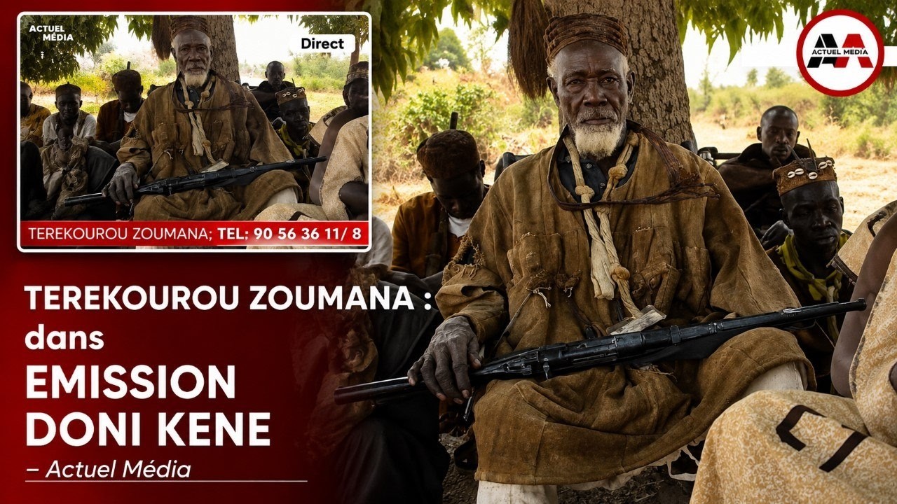 TEREKOUROU ZOUMANA KONATÉ sur actuel Média dans l'émission Doni kenè