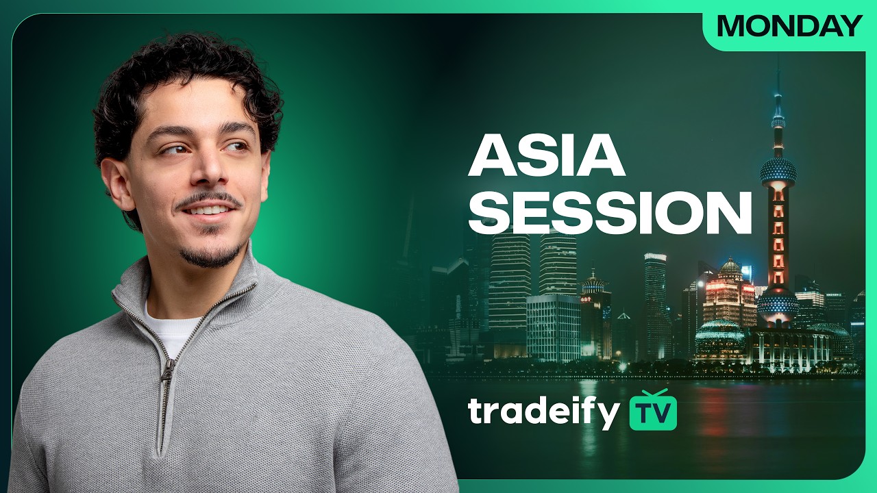 ASIA SESSION LIVE! | Tradeify TV | MONDAY 8/31/26